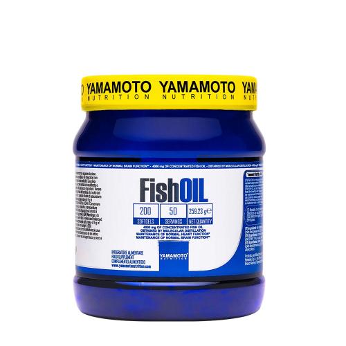 Yamamoto Research Fish OIL Molecular distillation (200 Kapsułka miękka)