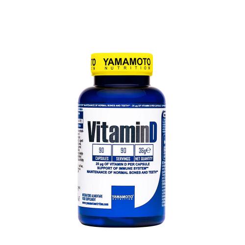 Yamamoto Research Vitamin D 25 mcg (90 Kapsułka)