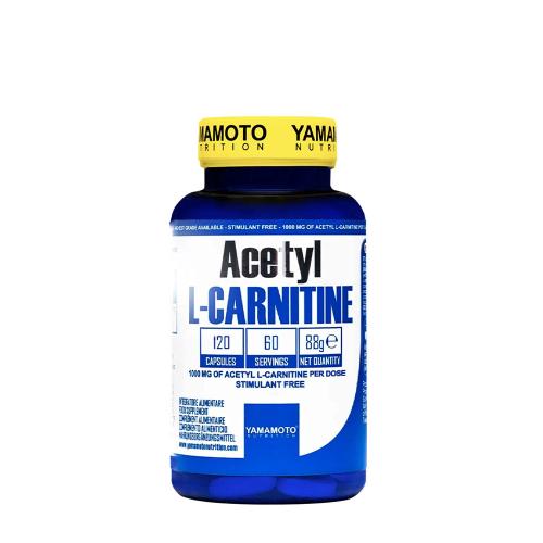 Yamamoto Research Acetyl L-Carnitine 1000 mg (120 Kapsułka)