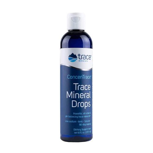 Trace Minerals ConcenTrace® Trace Mineral Drops (237 ml, Bez smaku)