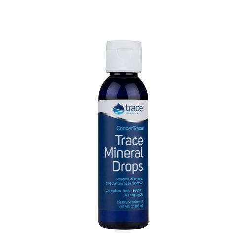Trace Minerals ConcenTrace® Trace Mineral Drops (118 ml, Bez smaku)