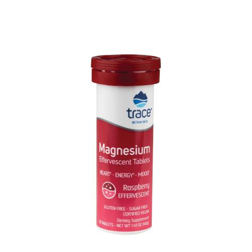 Trace Minerals Magnesium Effervescent Tablets  (10 Tabletka musująca, Malina)
