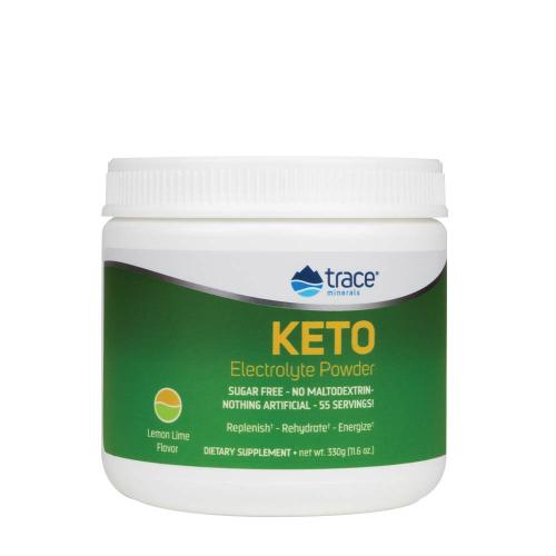 Trace Minerals Keto Electrolyte Powder (330 g, Cytryna limonka)