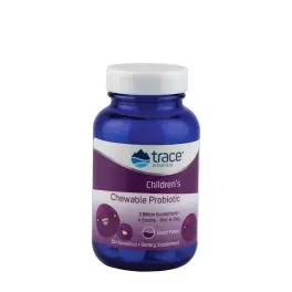   Trace Minerals Children's Probiotic 3 Billion (30 Tabletki do żucia, Winogrona)