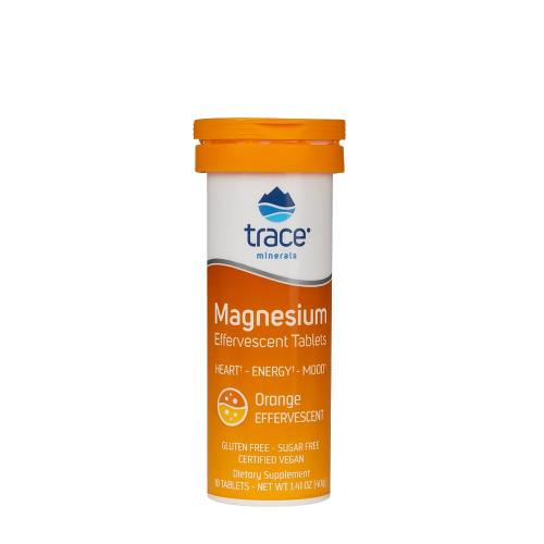 Trace Minerals Magnesium Effervescent Tablets  (10 Tabletka musująca, Pomarańczowy)