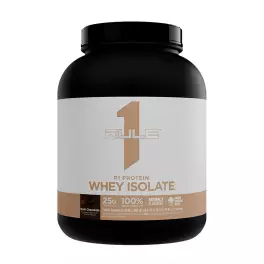   Rule1 Naturally Flavored R1 Protein Whey Isolate (1950 g, Ciemna czekolada)