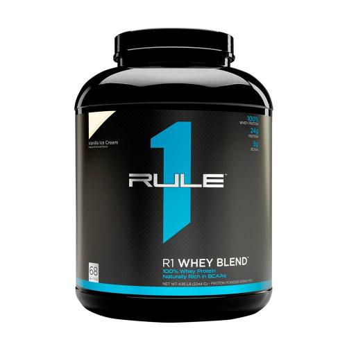 Rule1 Whey Blend  (2244 g, Lody waniliowe)