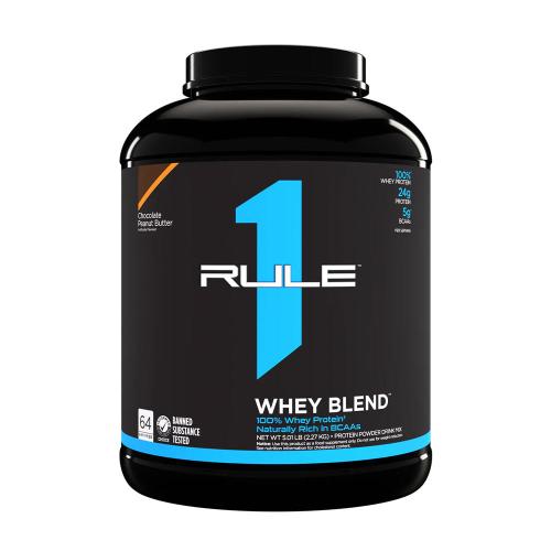 Rule1 Whey Blend  (2270 g, Masło orzechowe z czekoladą)