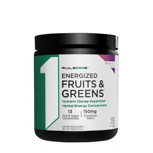 Rule1 Energized Fruits & Greens  (163 g, Mieszanka leśnych jagód)