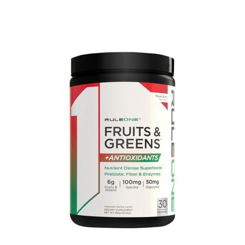Rule1 Fruits & Greens + Antioxidants (285 g, Mieszanka leśnych jagód)