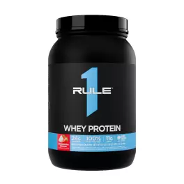 Rule1 Whey Protein  (905 g, Truskawka z kremem)