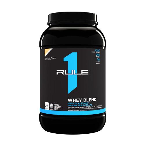 Rule1 Whey Blend  (884 g, Czekoladowe ciastka z kremem )