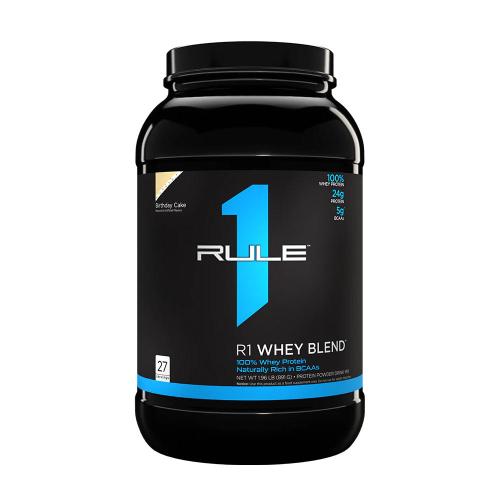 Rule1 Whey Blend  (891 g, Tort urodzinowy)