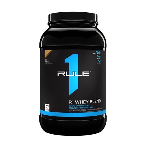 Rule1 R1 Whey Blend (908 g, Café Mocha)