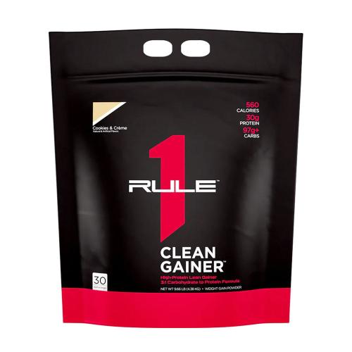Rule1 R1 Clean Gainer (4470 g, Czekoladowe ciastka z kremem )