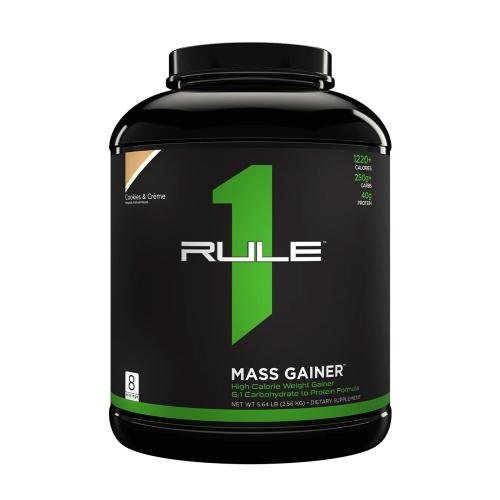 Rule1 R1 Mass Gainer (2600 g, Czekoladowe ciastka z kremem )