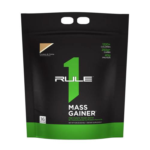 Rule1 R1 Mass Gainer (5210 g, Czekoladowe ciastka z kremem )