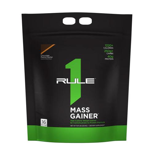 Rule1 R1 Mass Gainer (5210 g, Masło orzechowe z czekoladą)