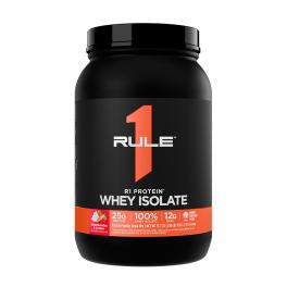 Rule1 R1 Protein Whey Isolate (900 g, Truskawka z kremem)