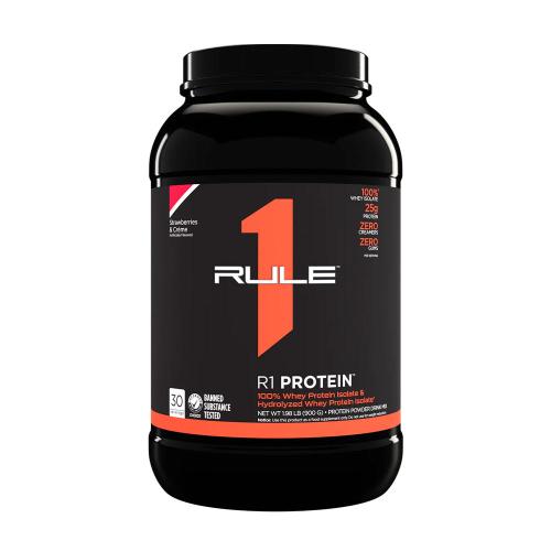 Rule1 R1 Protein (900 g, Truskawka z kremem)