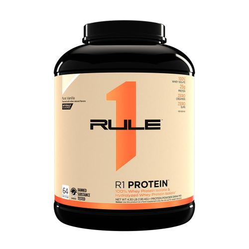 Rule1 Protein Naturally Flavored (64 Obsługa, Pure Vanilla)