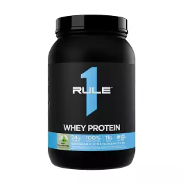 Rule1 Whey Protein  (888 g, Miętowe kawałki czekolady)