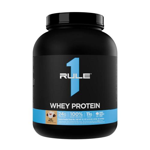 Rule1 Whey Protein (2,27 kg, Café Mocha)