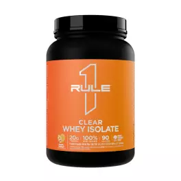 Rule1 Clear Whey Isolate (689 g, Brzoskwinia Mango)