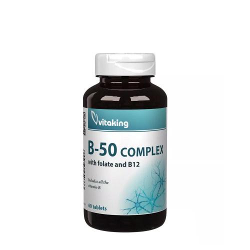 Vitaking Vitamin B-50 Complex (60 Tabletka)
