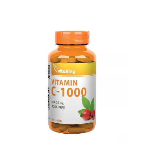 Vitaking Vitamin C 1000 mg with Rosehip (100 Tabletka)