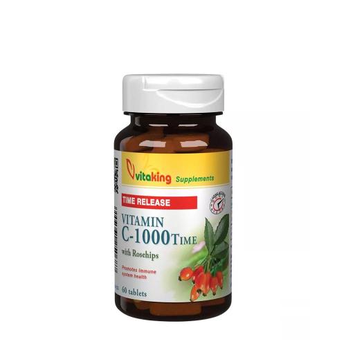Vitaking Vitamin C-1000 Time Release with Rosehips (60 Tabletka)