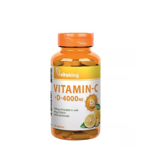 Vitaking Vitamin C-1000 + D-4000 (90 Tabletka)