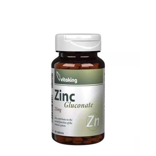 Vitaking Zinc Gluconate 25 mg (90 Tabletka)