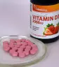 Vitaking Vitamin D3 2000 IU  (90 Tabletka do ssania, Truskawka)