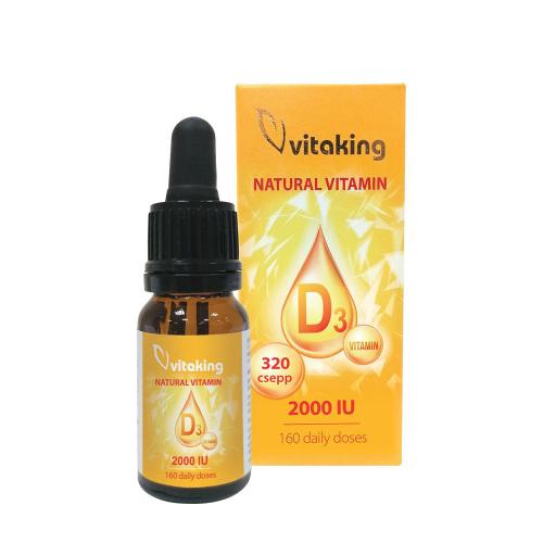 Vitaking Krople witaminy D3 - Vitamin D3 Drops (10 ml)
