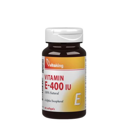 Vitaking Witamina E-400 IU - Vitamin E-400 IU (60 Kapsułka miękka)