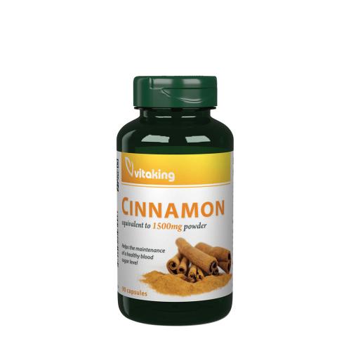 Vitaking Cynamon 375 mg - Cinnamon 375 mg (90 Kapsułka)