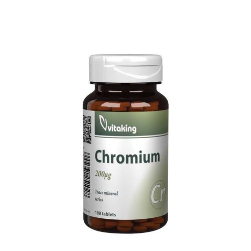 Vitaking Chrom 200 mcg - Chromium 200 mcg (100 Tabletka)