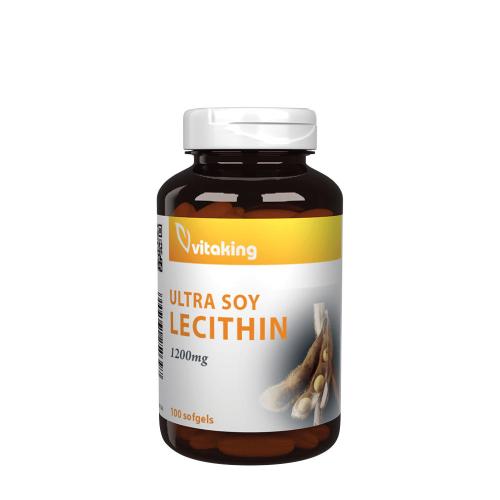 Vitaking Lecytyna Ultra Soy 1200 mg - Lecithin Ultra Soy 1200 mg (100 Kapsułka miękka)
