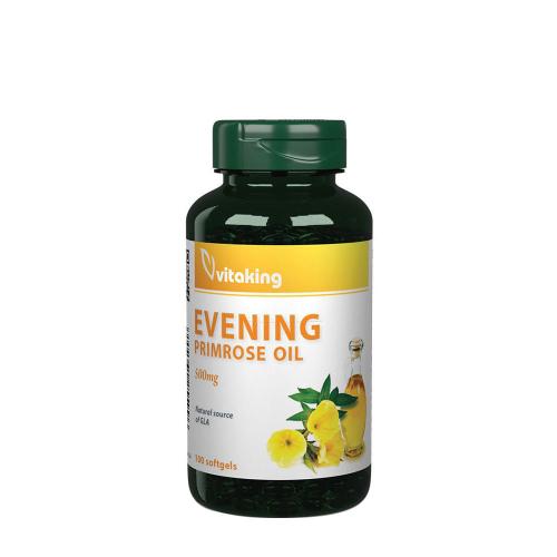 Vitaking Olej z wiesiołka 500 mg - Evening Primrose Oil 500 mg (100 Kapsułka miękka)