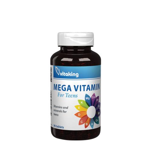 Vitaking Mega witamina dla nastolatków - Mega Vitamin for Teens (90 Tabletka)