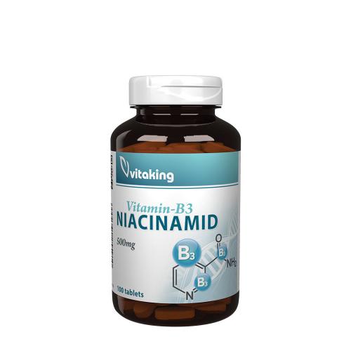 Vitaking B3 Niacynamid 500 mg - B3 Niacinamid 500 mg (100 Tabletka)