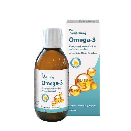Vitaking Omega-3 w płynie 2500 mg - Omega-3 liquid 2500 mg (150 ml)