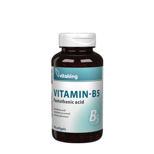 Vitaking B5 Kwas pantotenowy 200 mg - B5 Pantothenic acid 200 mg (90 Kapsułka miękka)