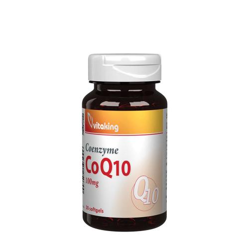 Vitaking Koenzym CoQ10 100 mg - CoQ10 Coenzyme 100 mg (30 Kapsułka miękka)