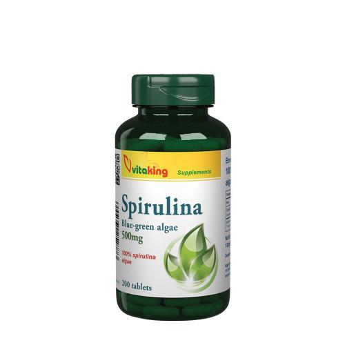 Vitaking Algi spirulina 500 mg  - Spirulina Algae 500 mg  (200 Tabletka)