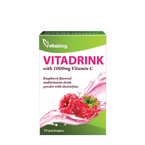 Vitaking Vitadrink Multiwitamina - Vitadrink Multivitamin (10 Opakowanie, Malina)