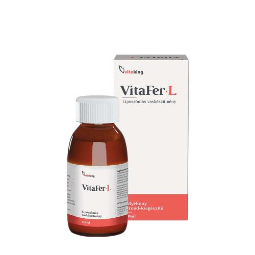 Vitaking VitaFer-L Liposomal Iron Supplement (120 ml, Ananas)