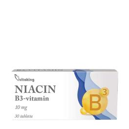 Vitaking Niacin B-3 10 mg (30 Tabletka)