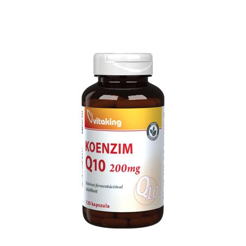 Vitaking Fermented Plant-Based Coenzyme Q10 200 mg (120 Kapsułka)